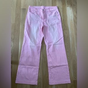 Pink jeans